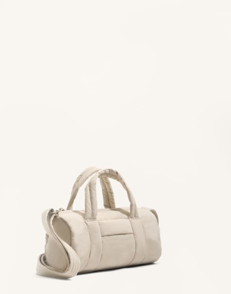 OYSHO - Borsa bowling mini color visone - view 1