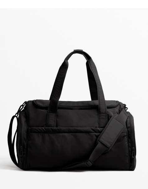 Oysho - Borsone nero con tasche laterali - view 1