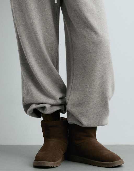 OYSHO bottines marron, 2 de 7