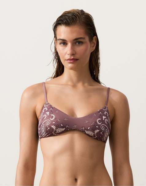 OYSHO - Brun bandana-bikinitop - view 1