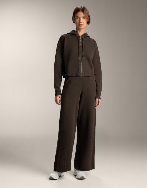 OYSHO - Brun cardigan med hætte - view 1