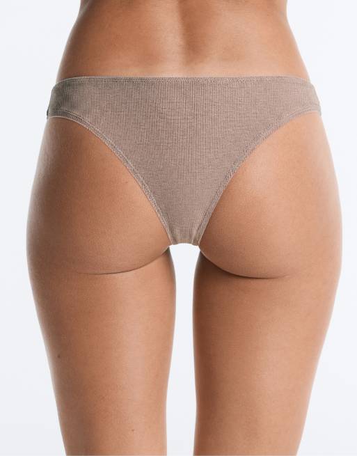 OYSHO – Bruna, ribbade brazilian-trosor i bomullsmix, 5-pack, 4 av 4