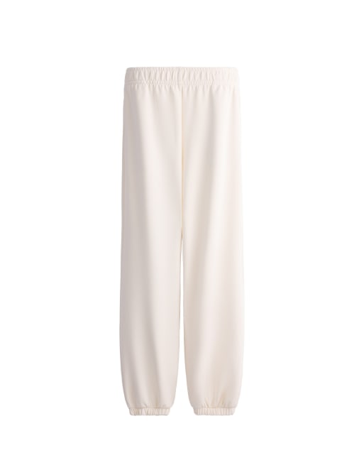 OYSHO Brushed modal joggers in pale ecru, 4 of 4