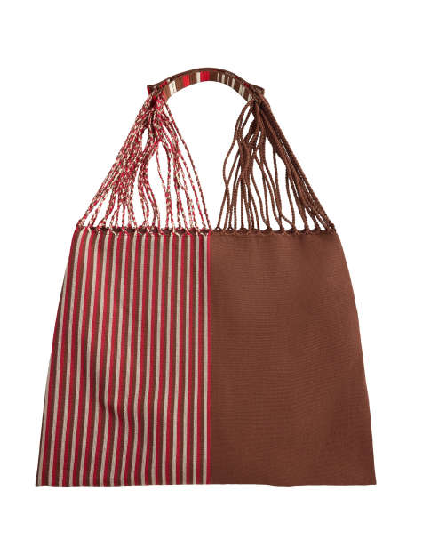 OYSHO - Cabas 100 % coton - Marron - view 1