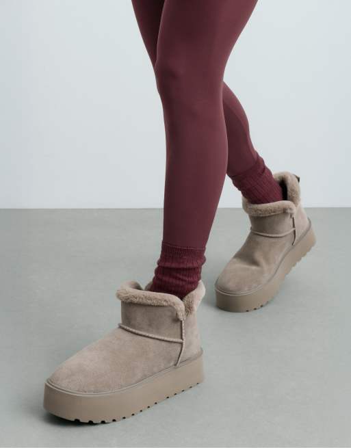 OYSHO Chaussettes classiques 15 % cachemire, 63 % soie, bordeaux, 3 de 4