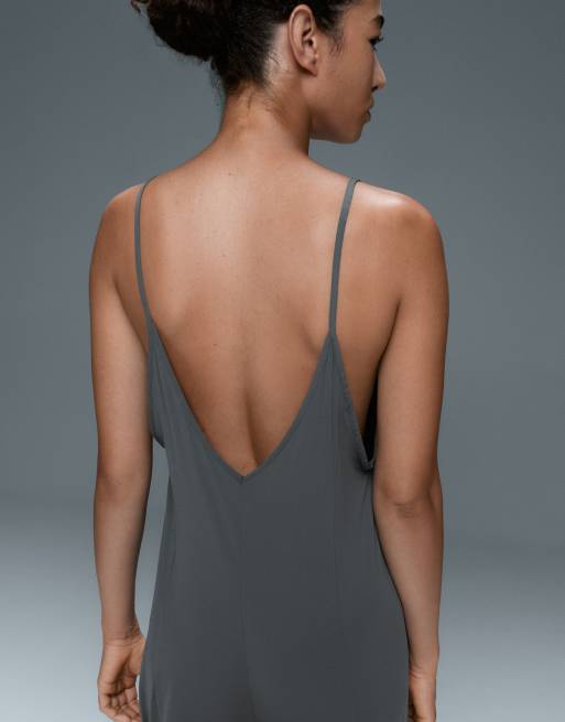 Oysho - Combinaison ample en tissu doux - Gris, 5 de 7