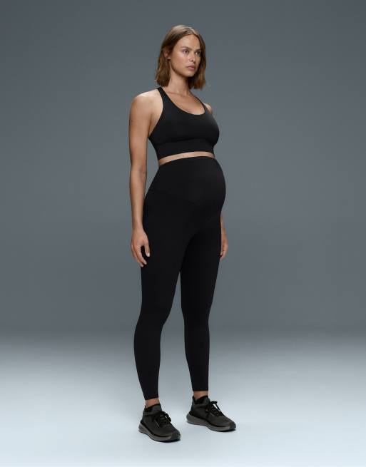 OYSHO Comfortlux 65cm maternity leggings in black, 6 of 7