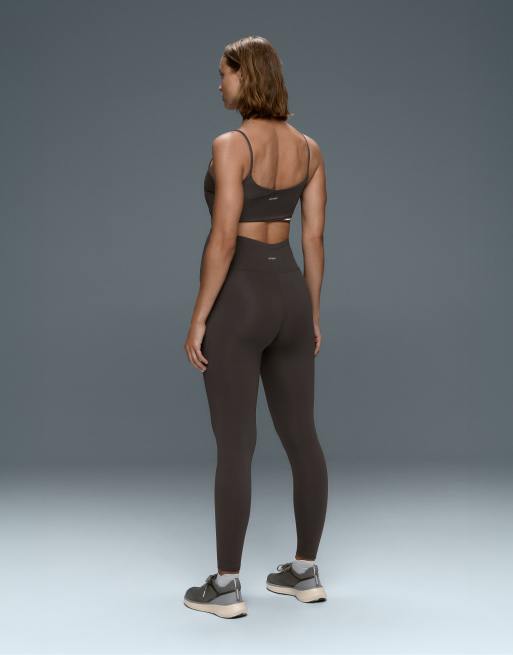 OYSHO Comfortlux 65cm maternity leggings in dark grey, 4 of 6