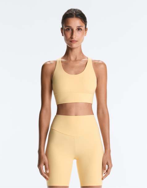 OYSHO - Comfortlux - Bleggul sports-BH med medium støtte og skåle - view 1
