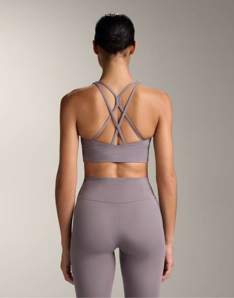 OYSHO - Comfortlux - Brassière de sport maintien intermédiaire avec bonnets préformés - Violet - view 1