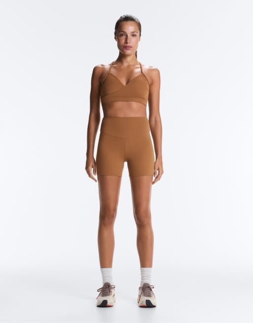 Oysho - Comfortlux - brune 10 cm-hotpants med høj talje, 2 af 7
