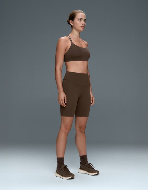 Oysho - Comfortlux - Brune 20-cm-shorts med høj talje, 2 af 7