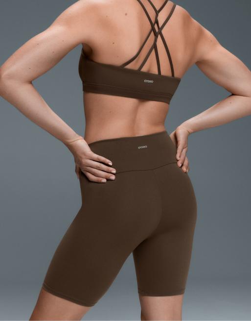 Oysho - Comfortlux - Brune 20-cm-shorts med høj talje, 3 af 7