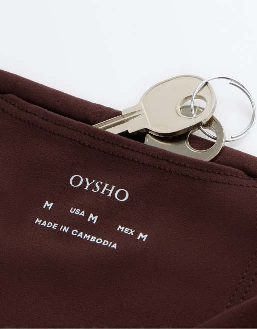 OYSHO - Comfortlux - Brunt kort jumpsuit med stropper bagpå, 7 af 7