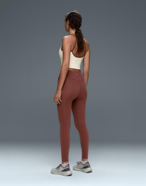 OYSHO Comfortlux contrast strap tank top in ecru, 4 of 7