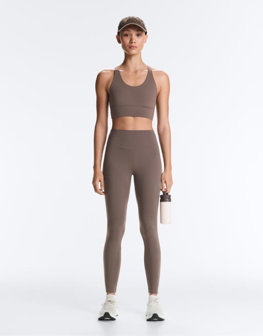 OYSHO - Comfortlux - Grå ankellange leggings med høj talje, 2 af 7