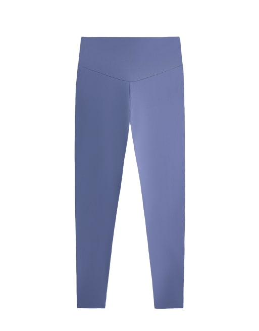 OYSHO Comfortlux high-rise ankle-length leggings in blue, 5 of 7