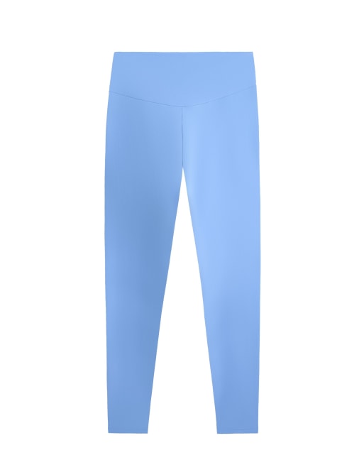 OYSHO Comfortlux high-rise ankle-length leggings in blue, 5 of 7