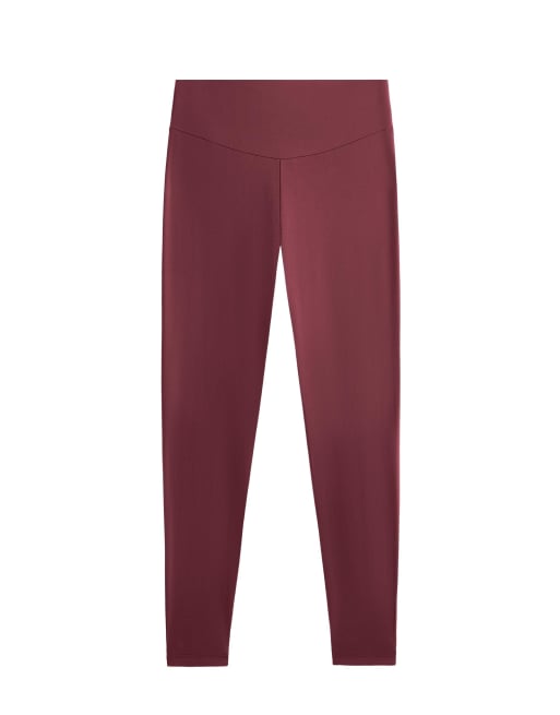 OYSHO Comfortlux high-rise ankle-length leggings in purple, 5 of 7