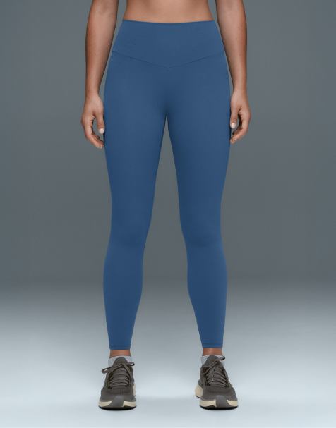 OYSHO Comfortlux højtaljede ankellange leggings i grå - view 1