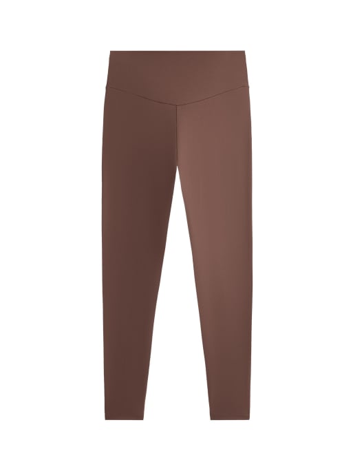 Oysho – Comfortlux – Knöchellange Leggings in Braun mit hohem Bund, 5 von 7