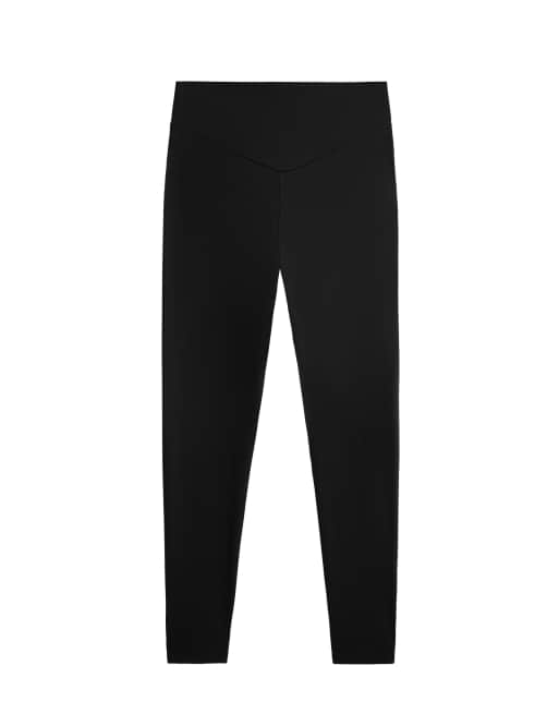 Oysho – Comfortlux – Knöchellange Leggings in Schwarz mit hohem Bund, 7 von 7
