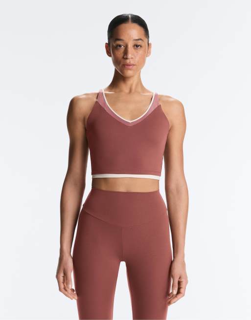 OYSHO - Comfortlux - Kobberfarvet tanktop med blokdesign, 2 af 4