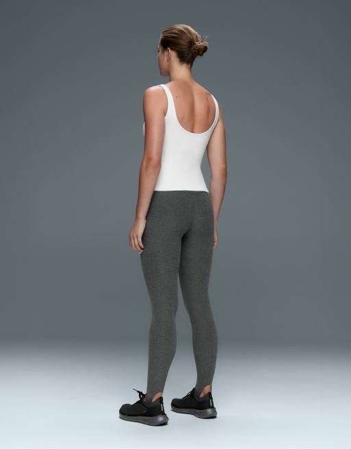 OYSHO – Comfortlux – Langärmliges Tanktop in Wollweiß mit eckigem Ausschnitt, 4 von 5