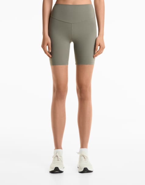 Oysho - Comfortlux - Legging 20 cm à taille haute - Kaki - view 1
