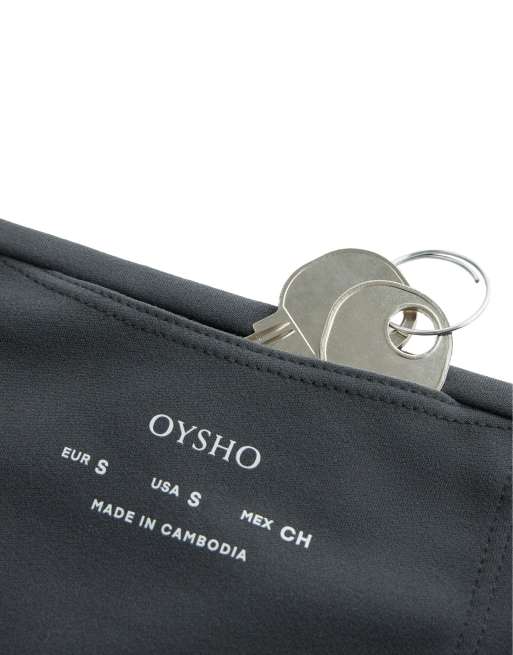 Oysho - Comfortlux - Legging court 20 cm à taille haute - Gris, 6 de 7