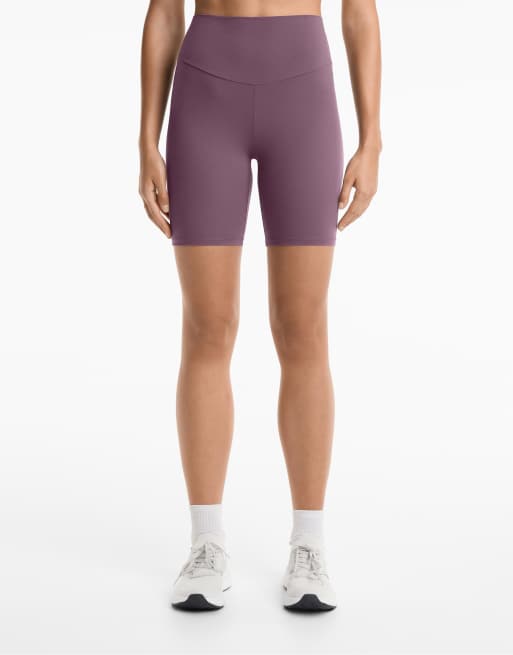 Oysho - Comfortlux - Legging cycliste 20 cm à taille haute - Lilas