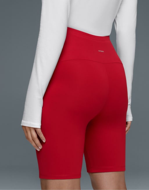 Oysho - Comfortlux - Legging de grossesse 20 cm - Rouge, 3 de 5