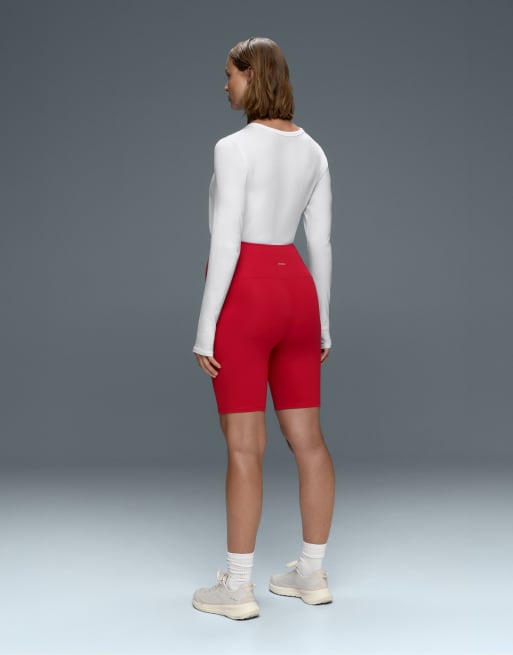 Oysho - Comfortlux - Legging de grossesse 20 cm - Rouge, 4 de 5