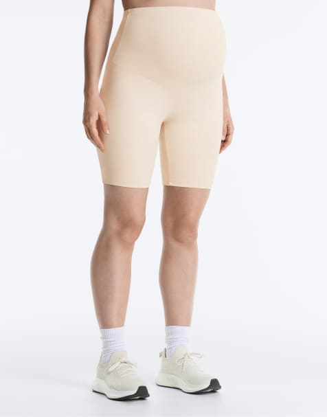 Oysho - Comfortlux - Legging de grossesse 20 cm - Sable - view 1