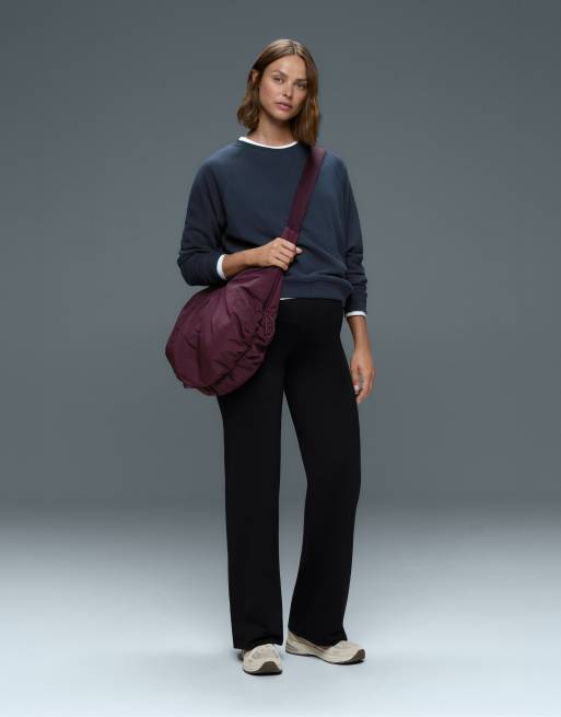 Oysho - Comfortlux - Legging de grossesse droit - Noir, 2 de 7