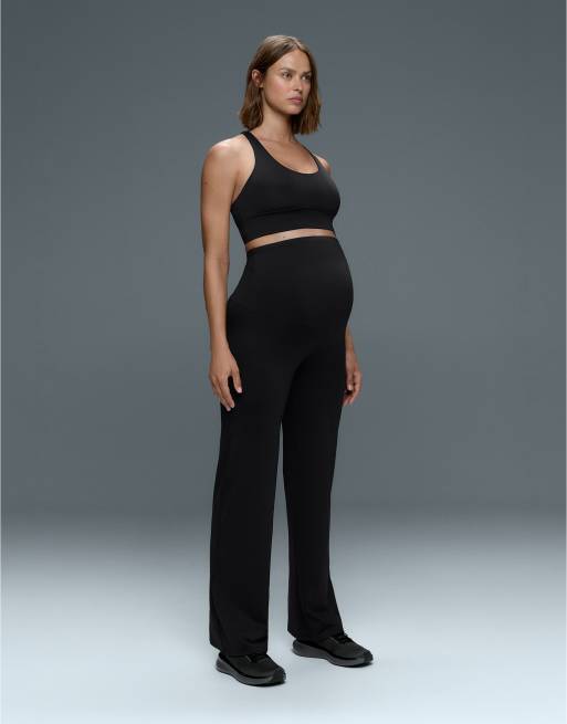 Oysho - Comfortlux - Legging de grossesse droit - Noir, 5 de 7