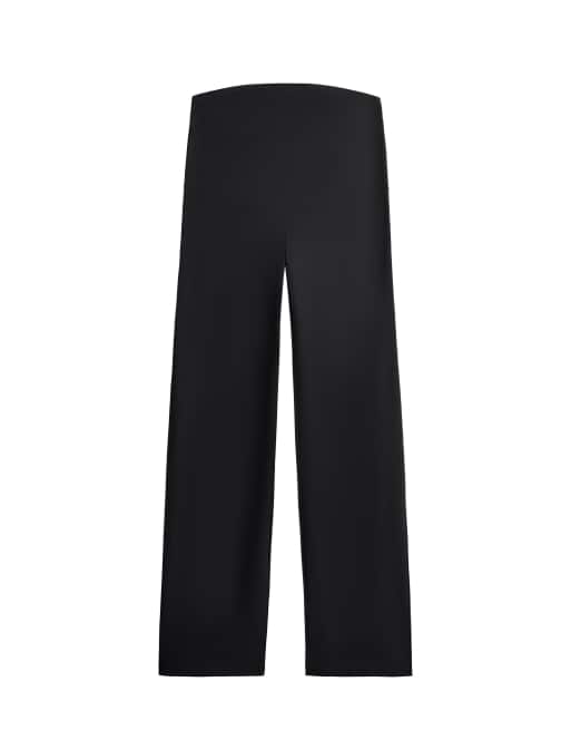 Oysho - Comfortlux - Legging de grossesse droit - Noir, 6 de 7