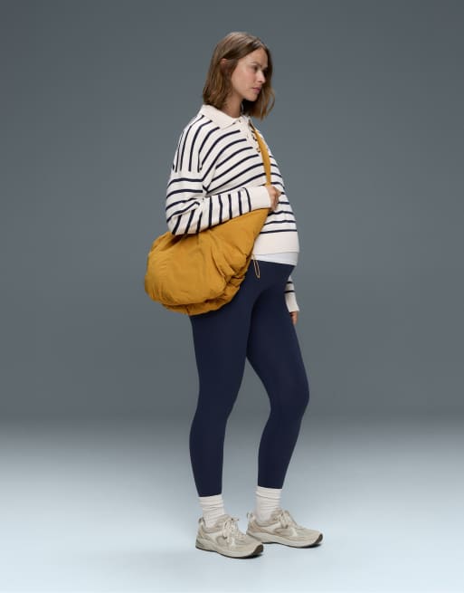 OYSHO - Comfortlux - Legging de maternité 65 cm - Bleu marine, 2 de 6