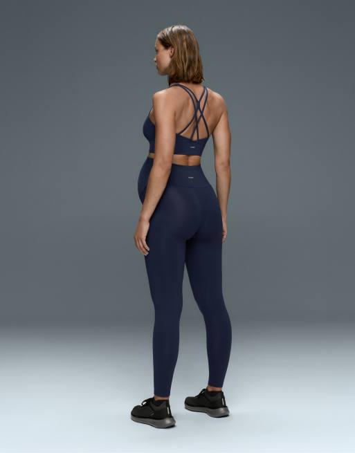 OYSHO - Comfortlux - Legging de maternité 65 cm - Bleu marine, 5 de 6