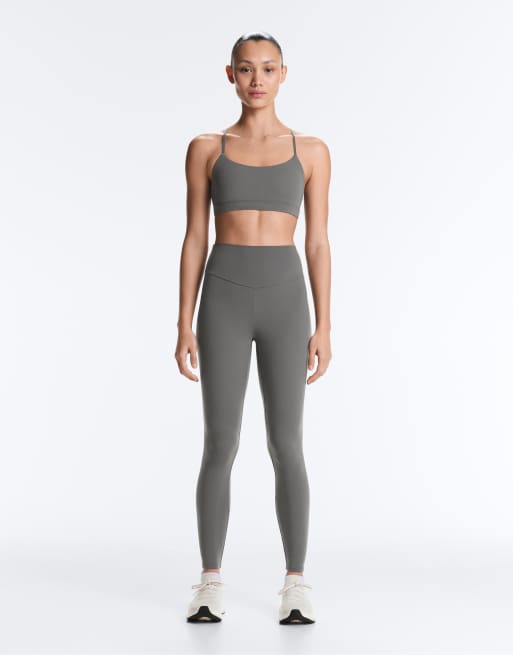 OYSHO - Comfortlux - Legging longueur cheville à taille haute - Gris clair, 2 de 7
