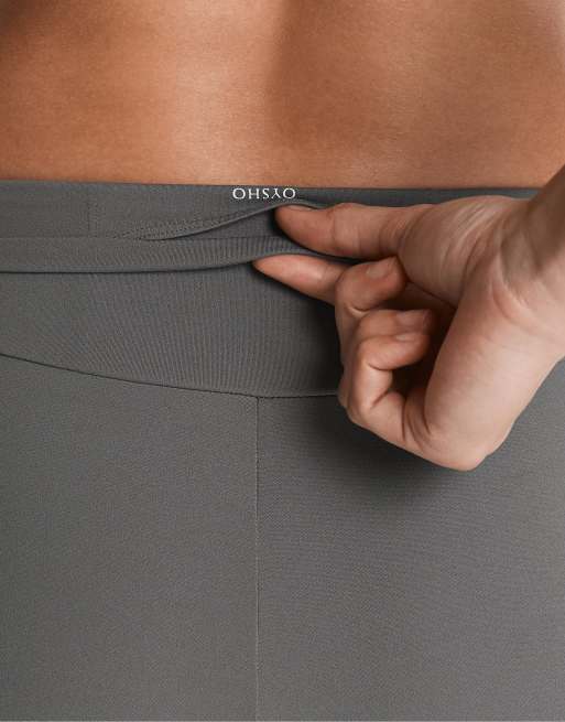 OYSHO - Comfortlux - Legging longueur cheville à taille haute - Gris clair, 7 de 7