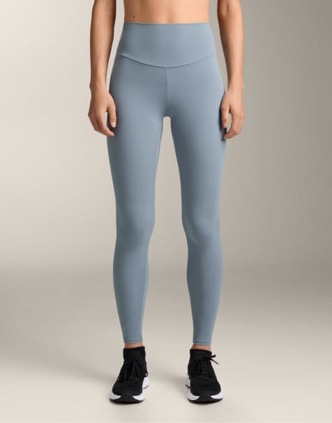 Oysho - Comfortlux - Legging taille haute longueur cheville - Gris-bleu - view 1