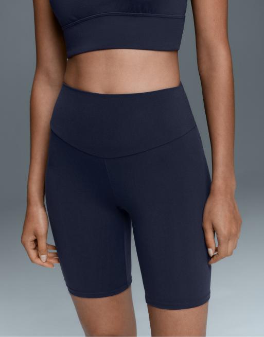 Oysho - Comfortlux - Leggings a vita alta blu navy da 20 cm, 3 di 7