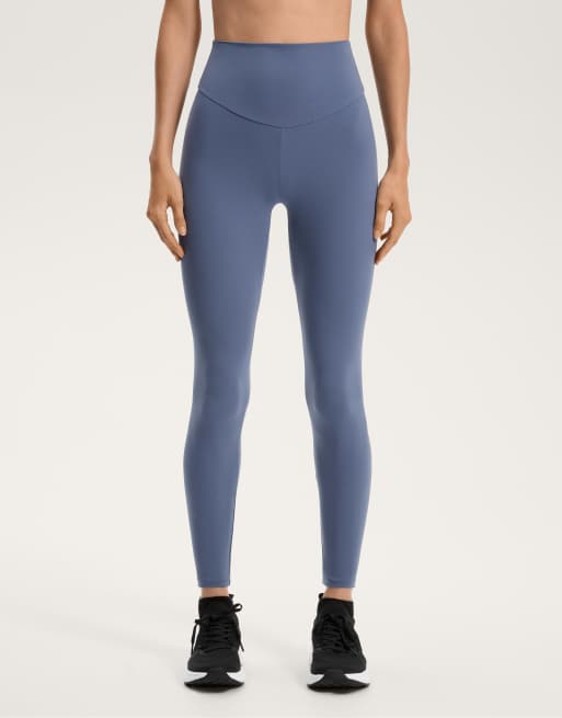 OYSHO - Comfortlux - Leggings alla caviglia a vita alta color mirtillo