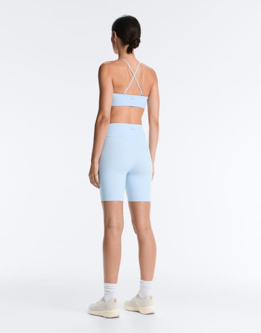OYSHO - Comfortlux - Leggings corti a vita alta da 20 cm blu, 4 di 7