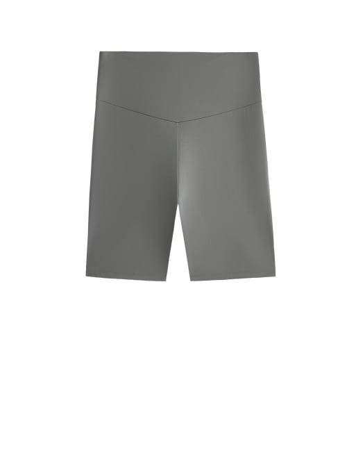 OYSHO – Comfortlux – Leggings in Hellgrau mit hohem Bund, 20 cm Schrittlänge, 5 von 7