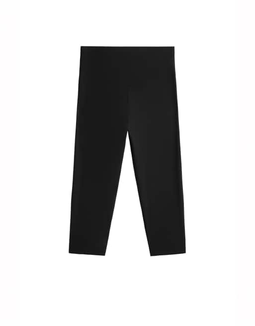 Oysho - Comfortlux - Leggings neri stile capri a vita alta da 40 cm, 7 di 7