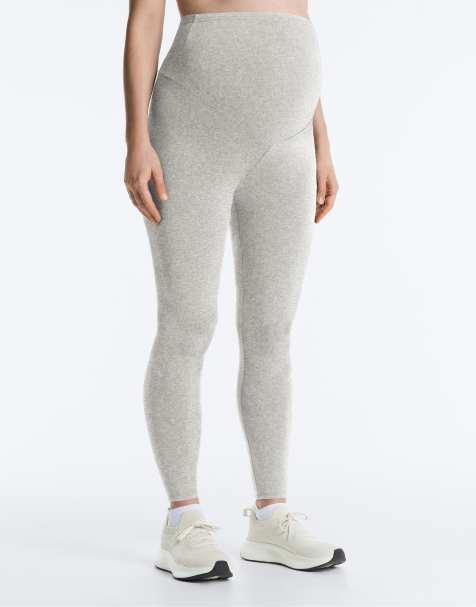 OYSHO Comfortlux leggings premaman 65 cm mélange grigio chiaro - view 1