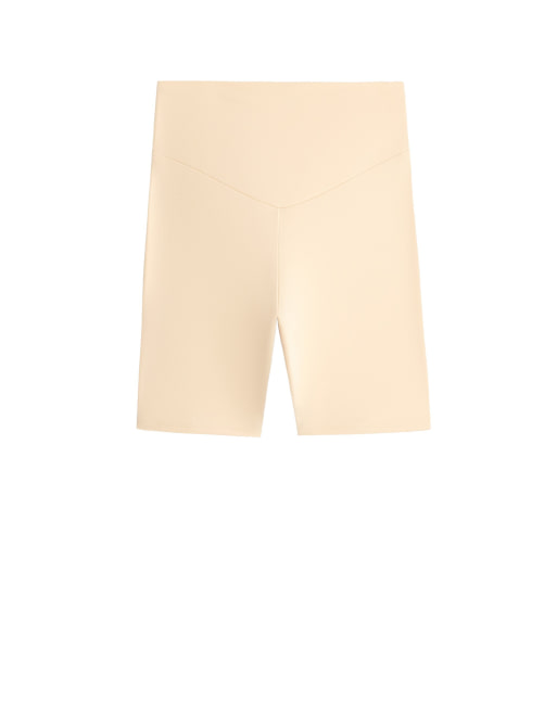 OYSHO Comfortlux leggingshorts med hög midja 20 cm i cream, 7 av 7