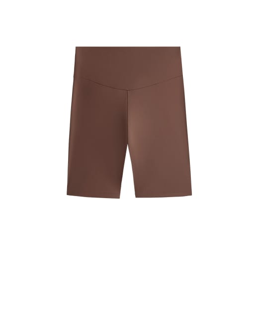 OYSHO Comfortlux leggingsshorts med hög midja 20 cm i cocoa, 7 av 7